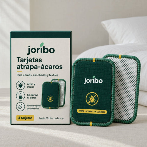 Caja de tarjetas atrapa-ácaros Joribo